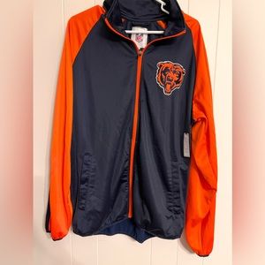 Chicago Bears‎ Full Zip Sz XL NWOT